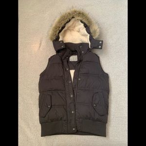Fat Face Sherpa Down Vest
